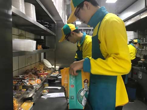 粥員外粥店加盟店店面實拍圖